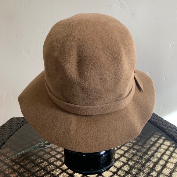 Vintage Louise Green Millinery Co. felt hat size OS main image 6